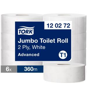 Toaletný papier Tork Jumbo 26 cm biely 6 ks