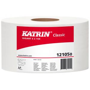 NP:HY002411 Toaletný papier 2-vrstvový KATRIN Classic Gigant S 18 cm, návin 100 m