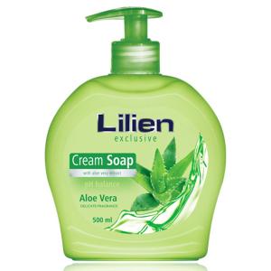 Tekuté mydlo krémove Lilien 500ml Aloe vera