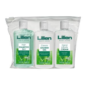 Cestovná sada kozmetiky Lilien travel pack 4x50 ml