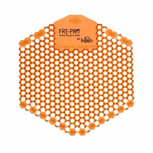 Pisoárové sitko Fre-Pro WAVE 3D - mango (oranžové) 1 ks