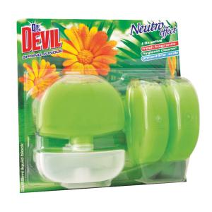 Dr. Devil závesný WC gél 3 x 55 ml - Spring Jungle