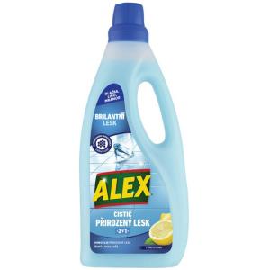 ALEX čistič extra lesk 2v1 lino citrón 750m