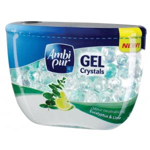 Gélový osviežovač vzduchu crystal Ambi-pur Eucalyptus&lime