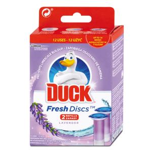 Náhrada DUCK Fresh Discs WC gél 2 x 36 ml Levanduľa