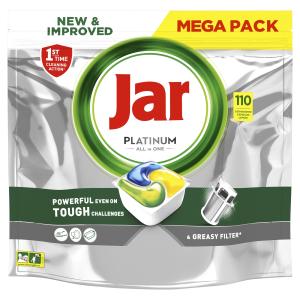 JAR tablety do umývačky riadu Platinum All in One Lemon 110 ks