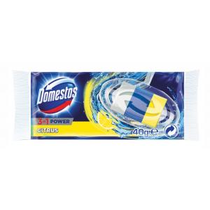 Domestos 3 in1 WC blok NÁHRADNÝ tuhý Citrus 40g