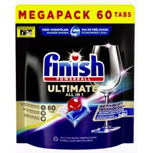 Finish tablety do umývačky riadu ULTIMATE ALL IN 1 60ks Regular