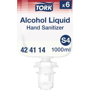 Tekutý dezinfekčný prostriedok na ruky TORK Alcohol S4