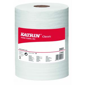 NP: HY112658 Papierové utierky v rolke 2-vrstvové KATRIN Classic Roll M, 100% celulóza, návin 90 m (6 ks)