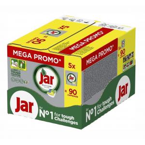 JAR tablety do umývačky riadu Platinum All in One (90ks) Yellow/Blue
