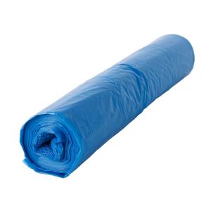 Vrecia zaväzovacie 60 ℓ, 30 mic., 60 x 70 cm, LDPE modré (25 ks)