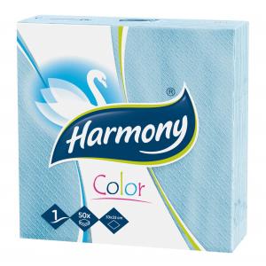 Papierové servítky Harmony modré