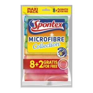 Utierky Spontex Microfibre 8+2 Zdarma