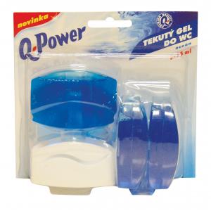 Toaletný blok Q-POWER Oceán 3 x 55 ml