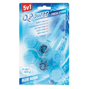 Q-Power WC závesný blok tuhý  Fresh Storm (2ks)