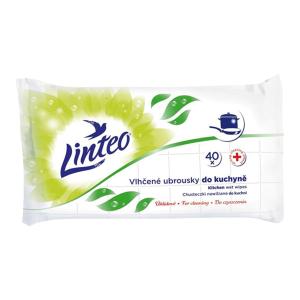 Vlhčené obrúsky Linteo do kuchyne, 40 ks