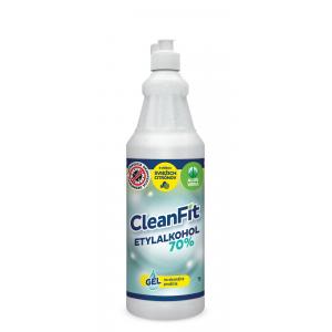 CleanFit dezinfekčný gél 70% citrus na ruky 1 l+ rozprašovač ZDARMA