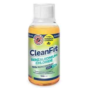 Cleanfit ultrakoncentrát - Benzalkonium Chloride dezinfekčný 100 ml