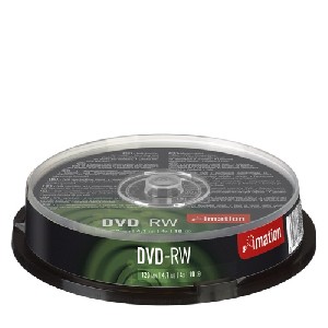 Imation DVD-RW 4x 4,7GB cake 10 ks