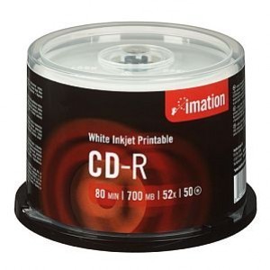 CD-R Imation 50 ks cake, 52x 700 MB