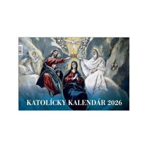 Stolový kalendár riadkový Katolícky 23 × 15,2 cm 2026