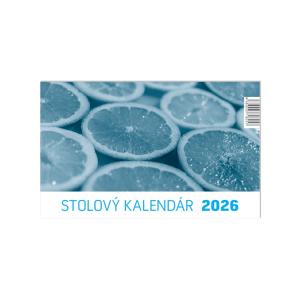 Stolový kalendár riadkový MALÝ 20 × 12,5 cm 2026