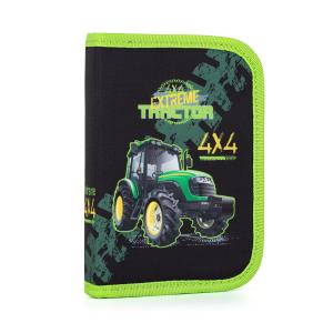 Peračník Karton PP 1 zipsový prázdny 2-klopý Traktor
