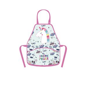 Detská zástera Karton PP 15x25x1,5cm Unicorn iconic