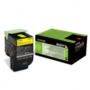 Toner Lexmark 80C2HY0 pre CX410/CX510 yellow (3.000 str.)