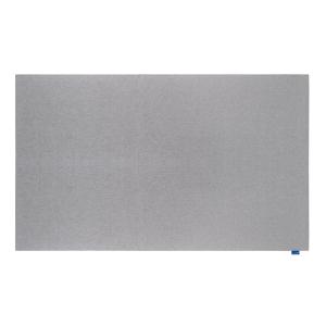 Textilná akustická nástenka WALL-UP horizontálna 119,5x200 cm tichá sivá
