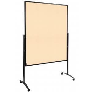 Moderačná tabuľa plstená 150x120 cm PREMIUM béžová