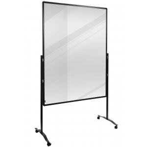 Moderačná predeľovacia tabuľa PREMIUM PLUS 150x100cm transparentná