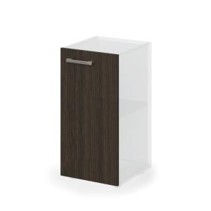 Dvere k skrini Lenza Wels, pánty vpravo, 39,6x76,8x1,8cm, wenge