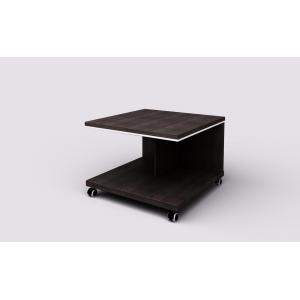 Konferenčný stolík mobilný Lenza Wels, 70x50x70cm, wenge