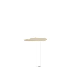 Doplnkový stôl bez nohy BASIC, 60x2,2x50cm, breza