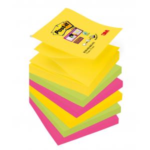 Z-bločky Post-it Super Sticky CARNIVAL 76x76mm, 90 lístkov