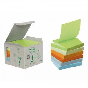 Z-Bločky Post-it® recyklované 76x76mm dúhové