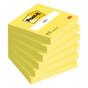 Samolepiaci bloček Post-it 76x76 neón žltý