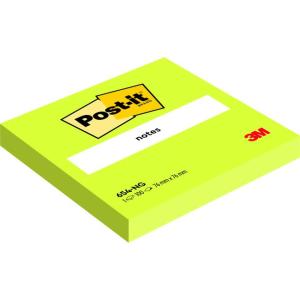 Samolepiaci bloček Post-it 76x76 neón zelený