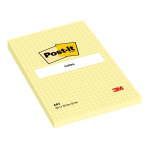 Bloček Post-it 102x152 žltý štvorčekový