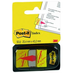 Záložky Post-it Index široké 25x43 `podpis`