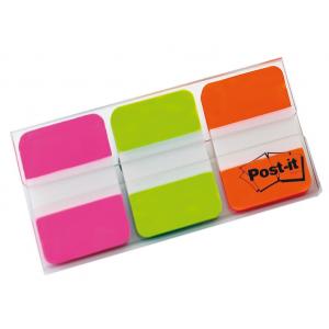 Post-it index extra silný neónové farby 25 x 38 mm