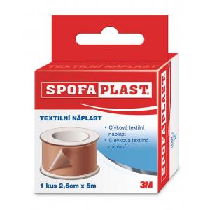 3M Spofaplast 132 Cievková textilná náplasť  2,5 cm x 5 m
