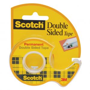 Lepiaca páska Scotch obojstranná s dispenzorom 12mm x 6,3m