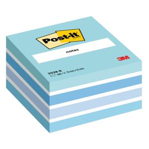 Samolepiaci bloček kocka Post-it 76x76 ľadová 2028N