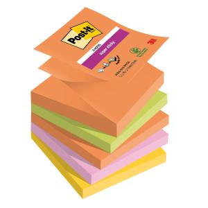 Z-bločky Post-it Super Sticky BOOST, veľkosť 76x76 mm, 5 bločkov po 90 lístkov