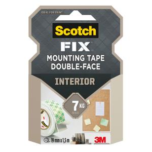 Montážna páska SCOTCH 33  penová biela 19 mm x 1,5 m