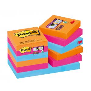 Bločky Post-it Super Sticky `Bangkok` 47,6x47,6mm