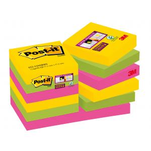 Bločky Post-it Super Sticky Rio DE JANEIRO 47,6x47,6mm